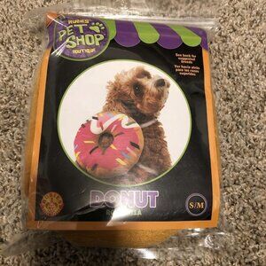 Rubies Pet Shop Boutique DONUT Dog Pet Costume S/M SMALL MEDIUM New